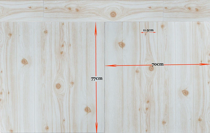 3D деревянная Наклейка на стену, домашний декор, PE пена, водостойкая настенная бумага, покрытие, самоклеющиеся обои для гостиной спальни, настенная панель