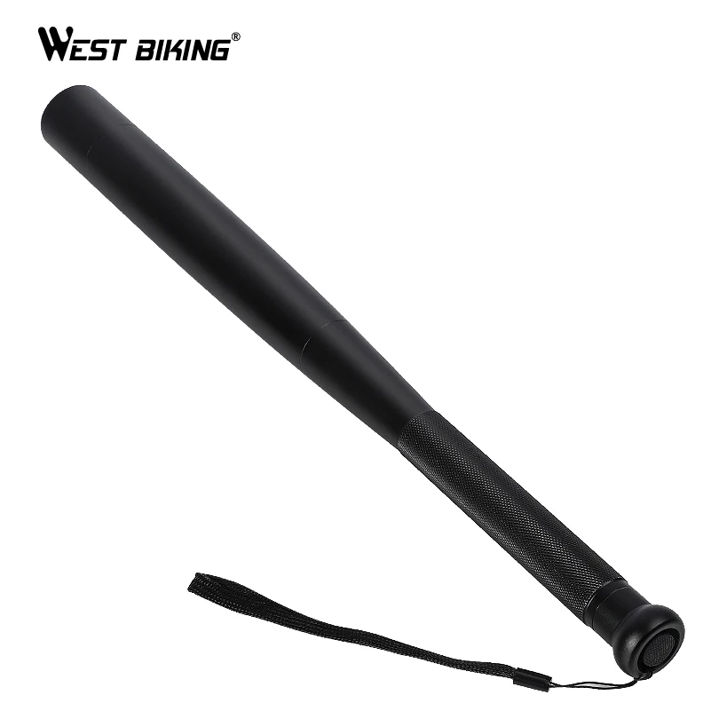 Top WEST BIKING Bicycle Light Outdoor Emergency LED Long Flashlight Security Cycling Self Defense Flashlight MTB Road Bike Lights 0