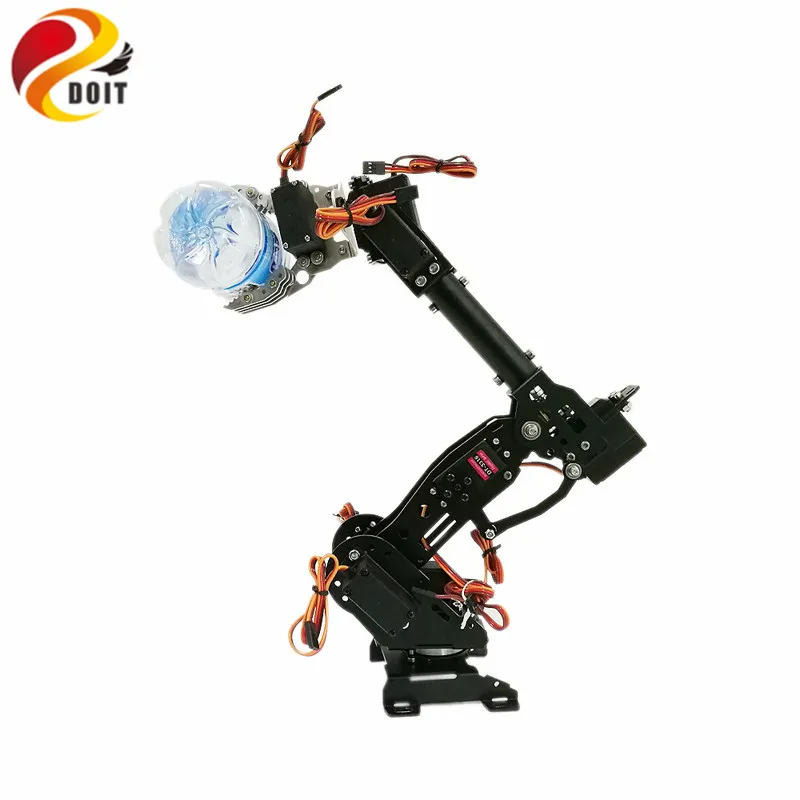 

DOIT DoArm S8 8Dof robot Arm/Hand Stainless Steel Metal Robotic Manipulator/ ABB Arm Model Remote Control Model DIY