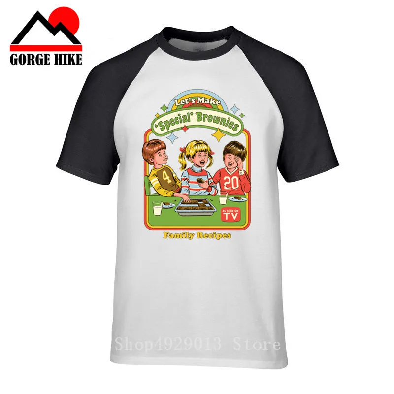 Летняя забавная футболка унисекс с ностальгией Let & amp#39s Make Special Brownies Kid Game Vintage 80s