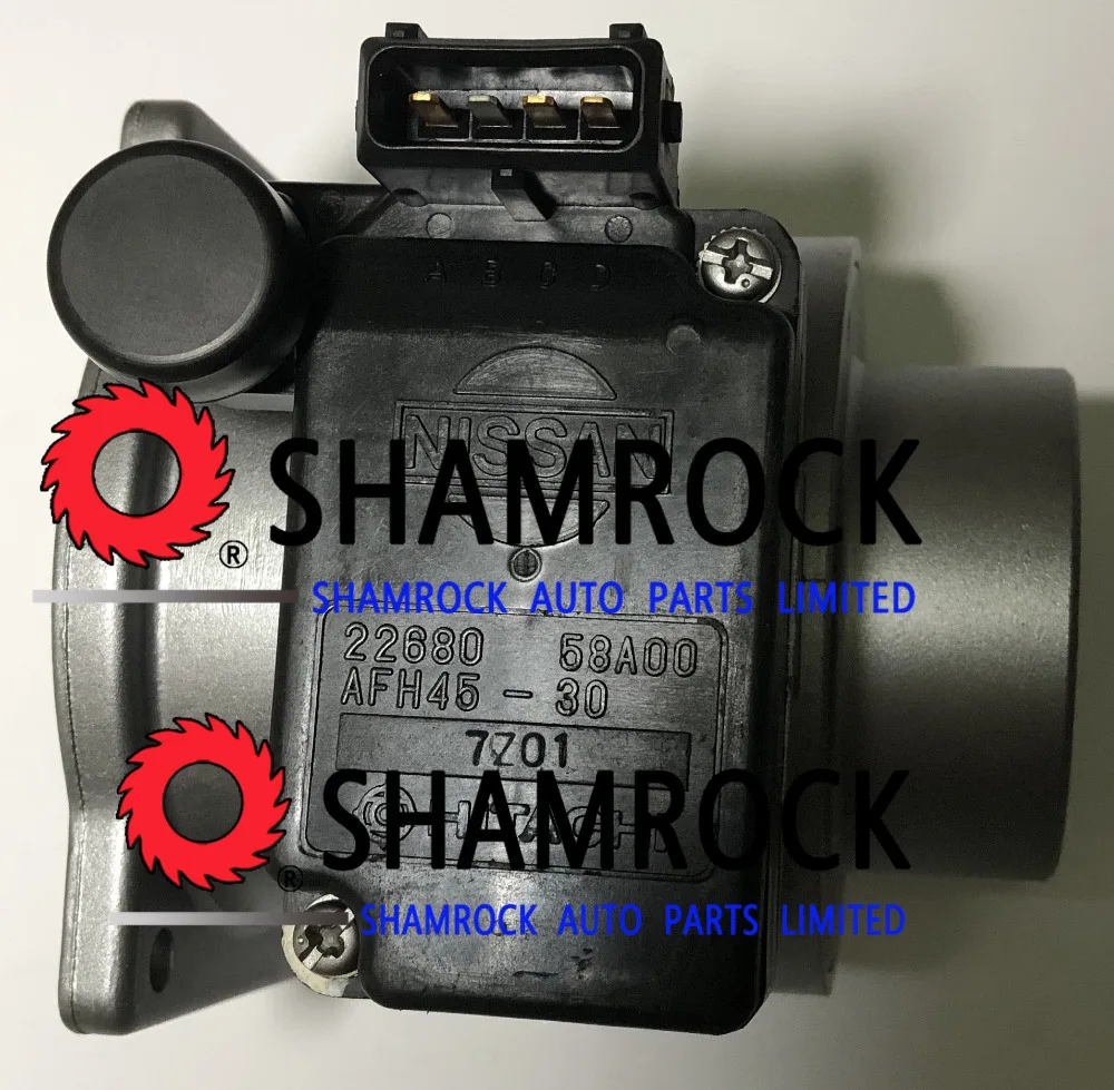 

CA18DET Silvia S12 / Silvia S13 / 240SX /180SX Engine air flow meter MAF 22680-58A00 / 22680 58A00 / AFH45-30 90% new original