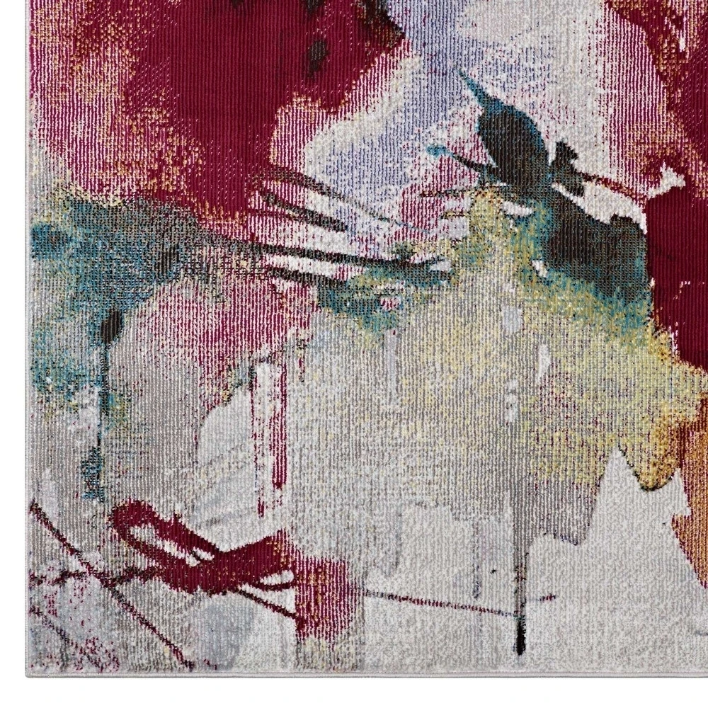 Blume Abstract Floral 8x10 Area Rug (1)