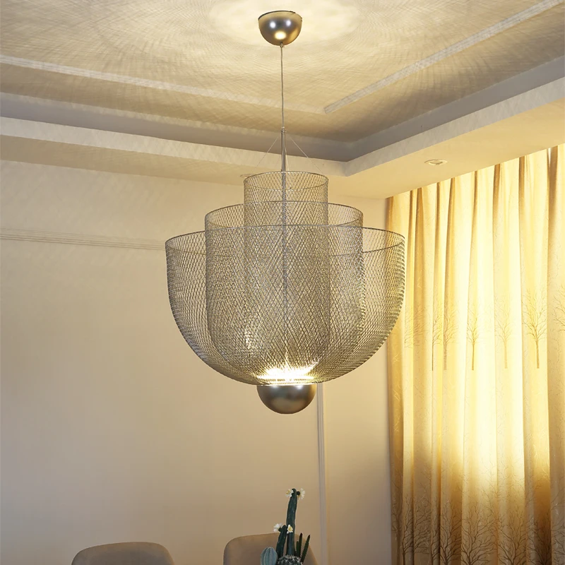 

Modern Industrial Style Led Chandelier Gold White Background Restaurant Living Bedroom Hanging Lights Lamparas De Techo Colgante