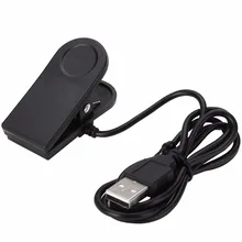 Высокое качество usb зарядный зажим TPE мягкий кабель зарядное устройство с 1 м кабелем для Garmin Forerunner 735XT 235XT 230 630 Смарт часы