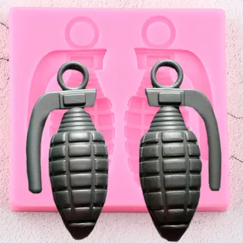 

3D Weapon Silicone Molds DIY Party Cake Decorating Fondant Mold Cake Baking Resin Clay Soap Molds Candy Chocolate Gumpaste Mould