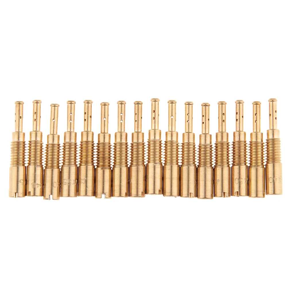 Carburateur à Jet de carburateur | 16 pièces de carburateur à lente Pilot Carb PZ19 PB16/18/20/30 - 60 buse de carburateur de moto pièces de carburateur