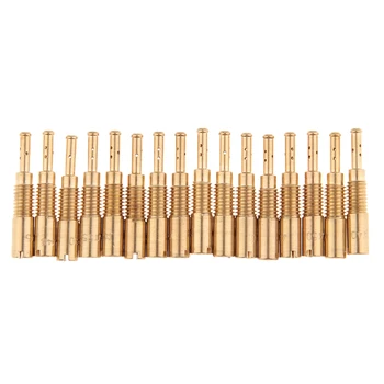 

16pcs Carburetor Slow Pilot Jet Carburator for Keihin Carb PZ19 PB16/18/20/30 - 60 Injector Nozzle Motorcycle Carburetors Parts