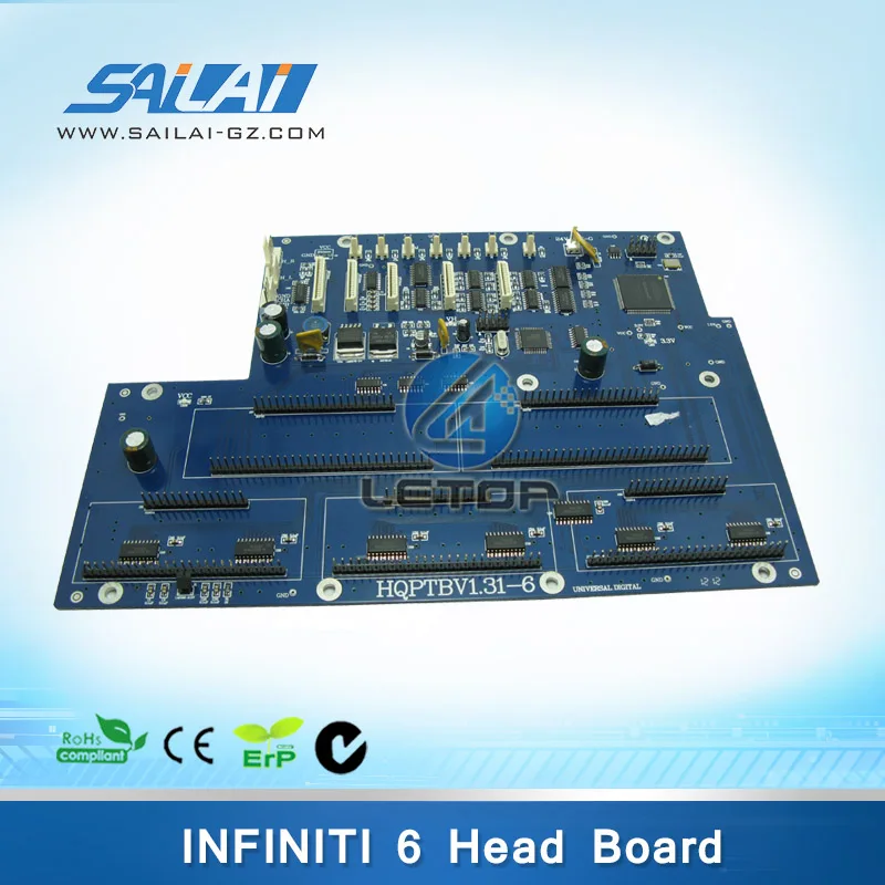 Cheap price! infiniti printer usb 3208 6 print head board-in Printer Parts from Computer