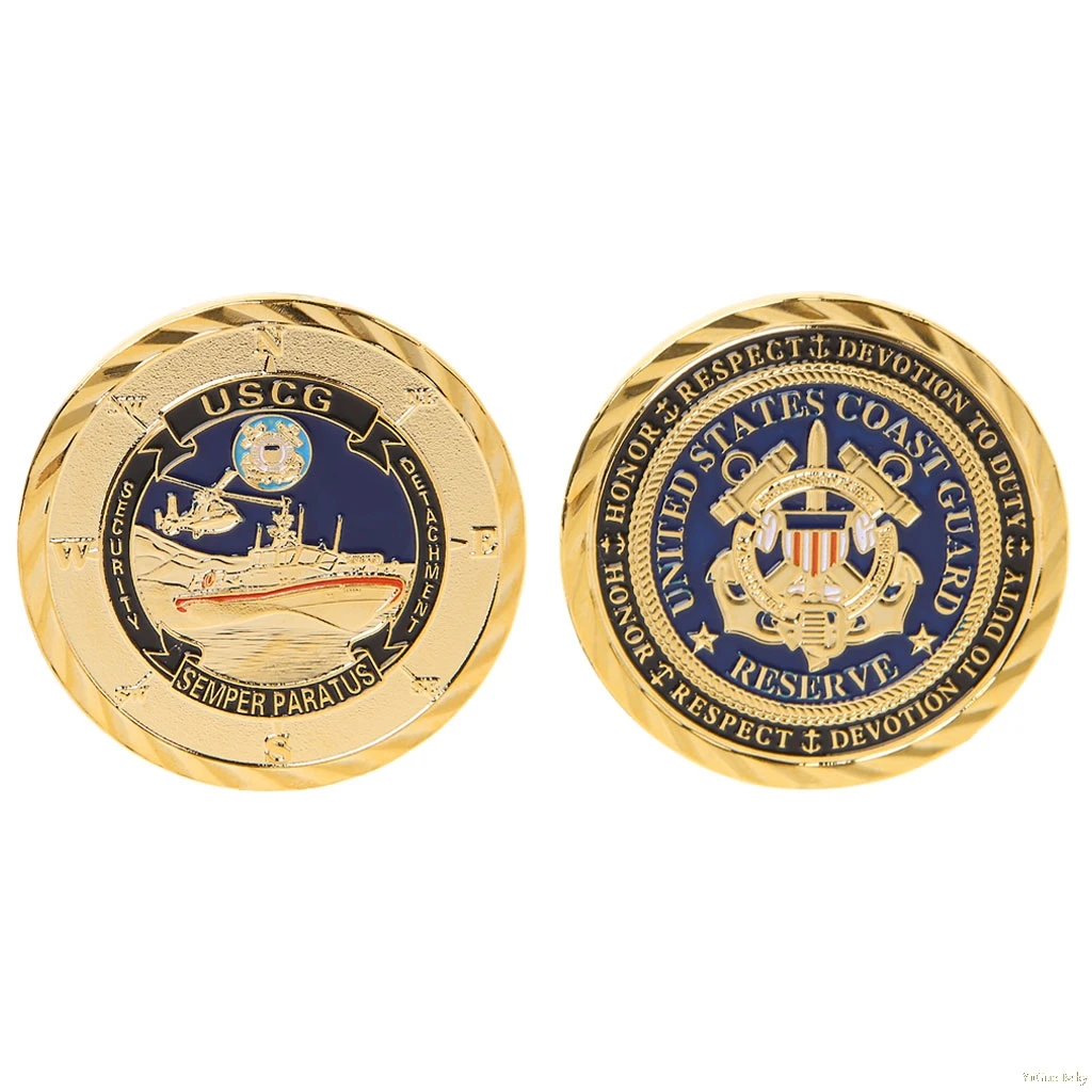 2018 новая памятная монета США армия Береговая охрана коллекция сувенир