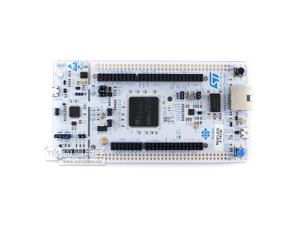 NUCLEO-F767ZI STM32 Nucleo-144 макетная плата с MCU STM32F767ZI поддерживает подключение Arduino ST Zio и morfo