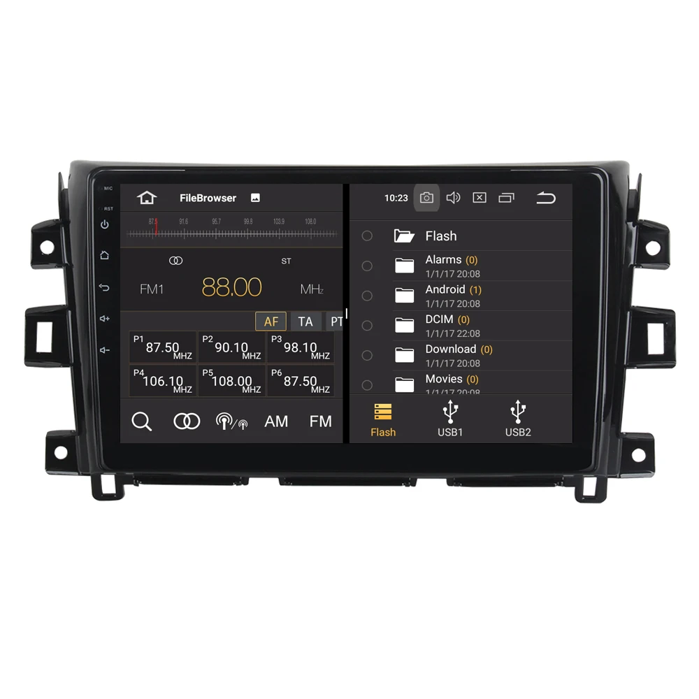 Top RoverOne Car Multimedia System For Nissan Navara NP300 2015+ Android 9.0 Octa Core Radio GPS Navigation Media Player PhoneLink 3