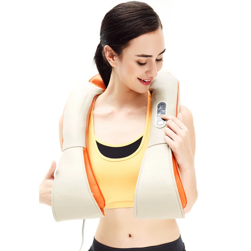 

328 sale Home Car Electrical Body Massager Relaxation U Shape Neck Back Shoulder Shiatsu Spa Infrared 4D massage