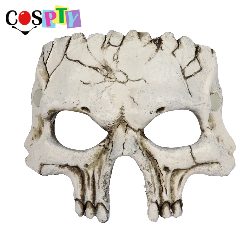 Cospty Day of The Dead пенополиуретановая мягкая 3D Маскарадная маска на половину лица на Хэллоуин