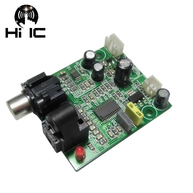 Цифровой декодер DAC CS8416 + CS4344 коаксиальный цифровой волоконный вход для цифрового