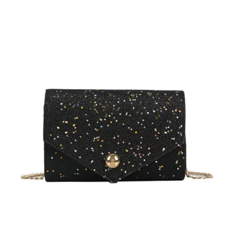

Litthing 2018 Shiny Women Evening Bag Wedding Clutch Bag With Chain Luxury Glitter Party Bridal Ladies Handbags Bolsa Mujer