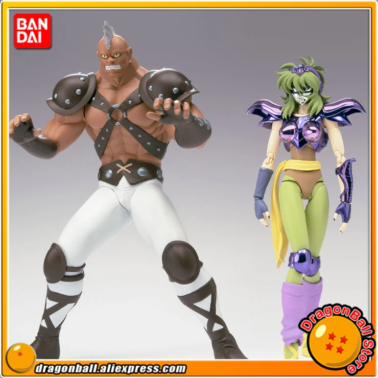 

Anime "Saint Seiya" Original BANDAI Tamashii Nations Saint Cloth Myth Action Figure - Ophiuchus Shaina & Cassius