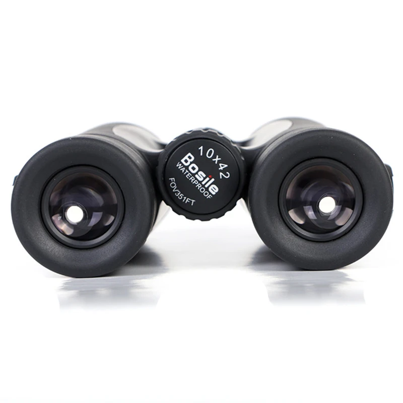 Handheld 10X42 Binoculars Hollow Design HD Waterproof Lll Night Vision Wide Angle Binocular Telescope for Outdoor Camping Hiking