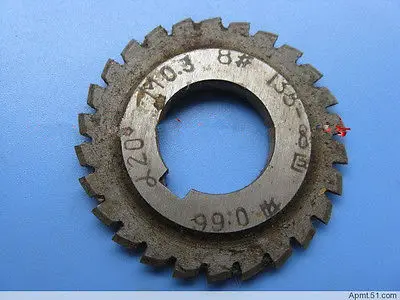

Set 8Pcs Module 0.3 PA20 Bore16 1#2#3#4#5#6#7#8# Involute Gear Cutters M0.3 LF1