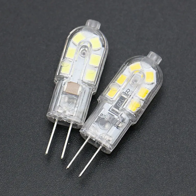 10 шт. в партии G4 светодиодный 12 В лампа светильник 220 240 AC DC SMD 2835 Светодиодный s 360