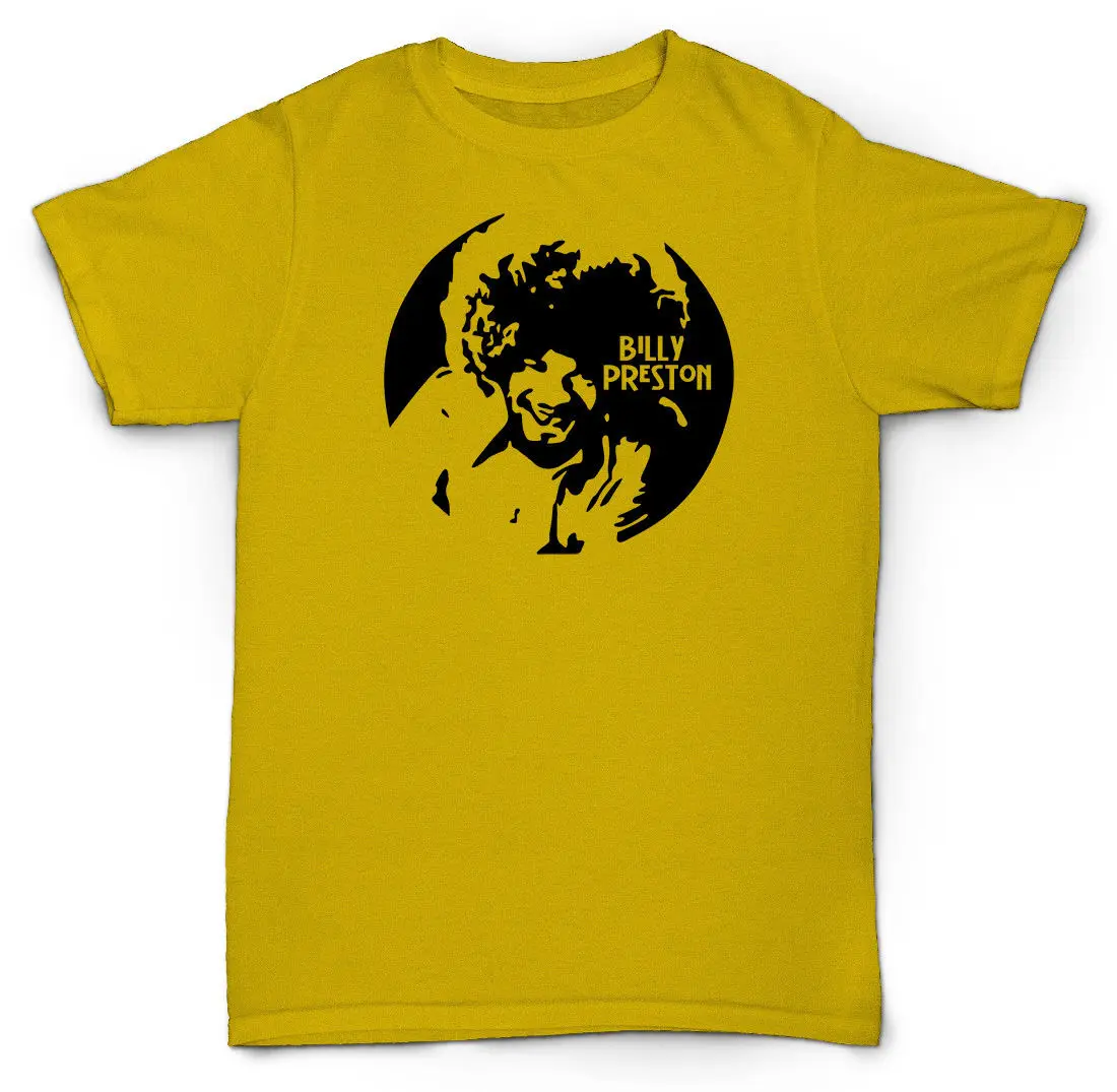 2017 Fashion cotton T Shirt men t shirts BILLY PRESTON T SHIRT VINTAGE FUNK SOUL COOL-in T 