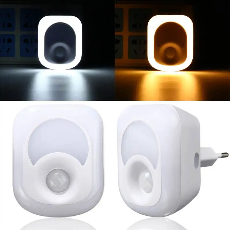 Human Infrared Activated Motion Sensor PIR 26 LED Night Light Warm White Emergency Wall Lamp