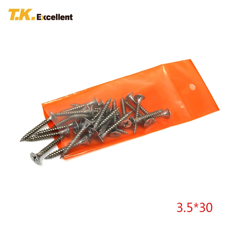 T.K.Excellent 30 Pieces 3.5*30 Bugle Head Fine Hhrewd Dry Wall Screw