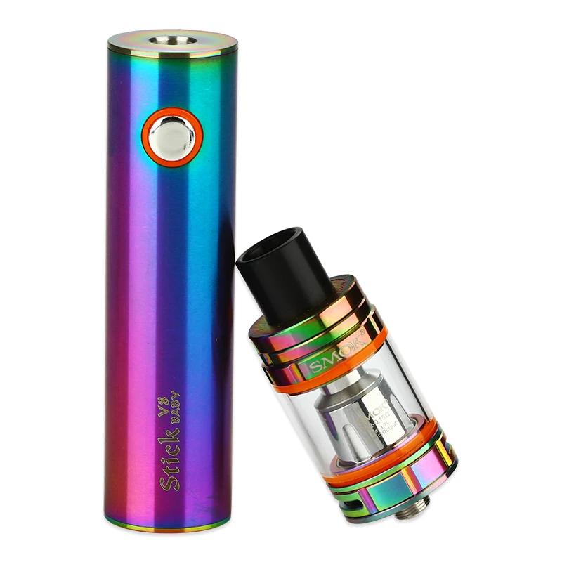 Оригинальный набор SMOK Stick V8 Baby с атомайзером TFV8 емкостью 2 мл и встроенной