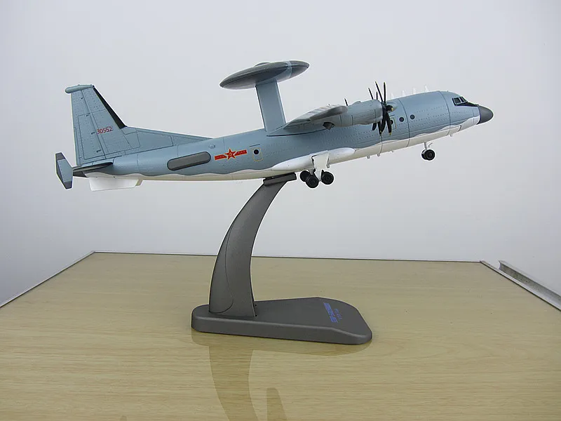 1/100 весы военная модель игрушки kongjing KJ-500 радиолокационного Airborne Предупреждение самолета литой металлический самолет модель игрушка для