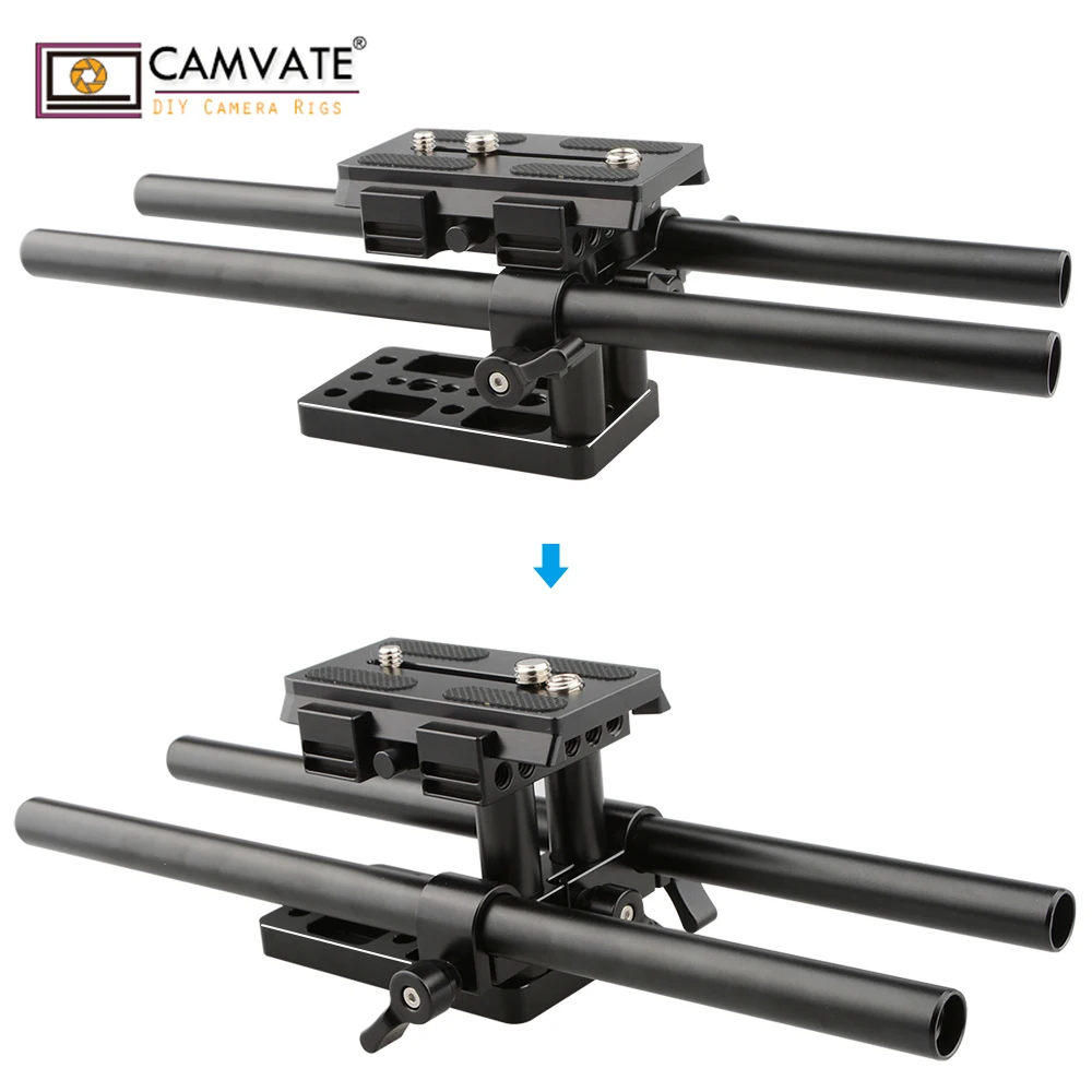  CAMVATE Quick Release Mount Base QR Plate for Manfrotto Standard Accessory C1437 camera photography
