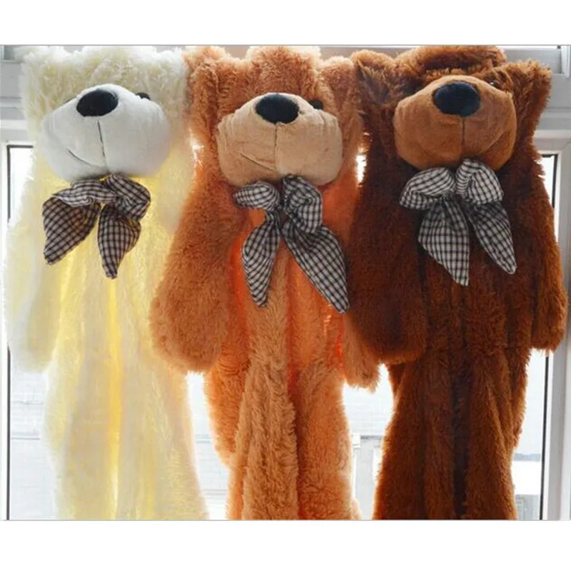 

200CM Giant Teddy Bear Skin Coat Soft Adult Coat Plush Toys Wholesale Price Kids Birthday Christmas Gift Three Colors Hot Sale