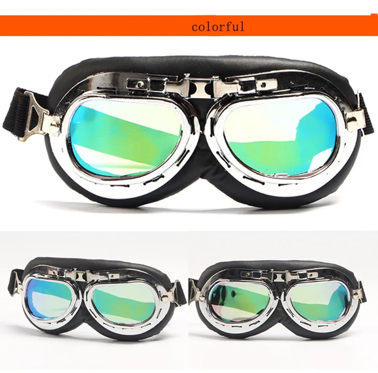 Защитные очки в стиле ретро Harley мотоциклетные очки винтажные модные спортивные очки для верховой езды ветрозащитные очки с защитой от
