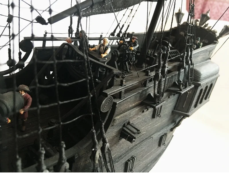 Новинка от black pearl Пираты Карибского моря корабль деревянный набор для