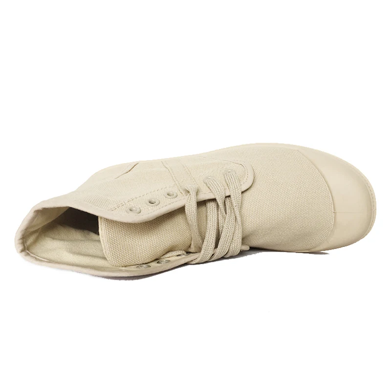  YWEEN Lace Up Men's Casual Shoes Spring Autumn High Top Men's Army Shoes men Casual Canvas shoes Ma