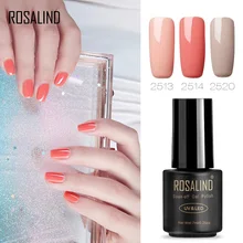 ROSALIND гель 1 S 7 мл телесный цвет серия цветной УФ-гель-строитель акриловый лак для ногтей для украшения ногтей накладные Советы Гель продлевающий половой акт лак