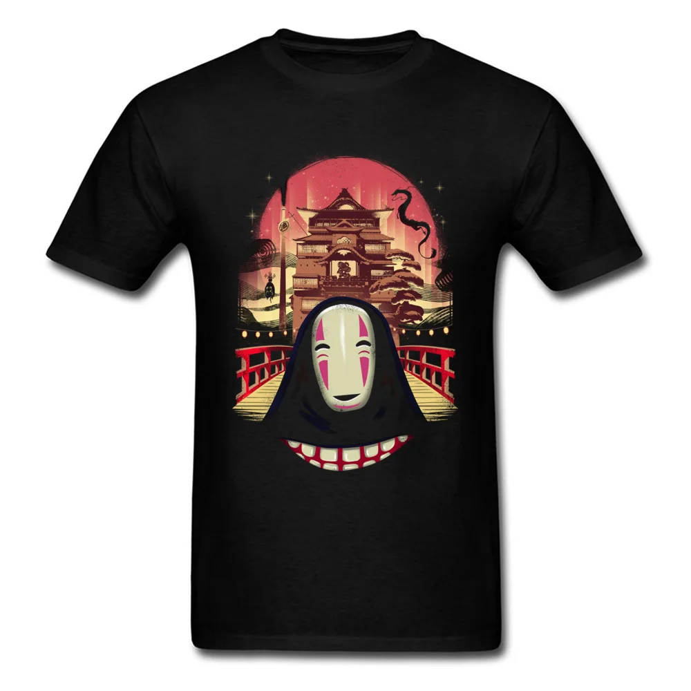 

Summer Mens Black Tshirt Novelty Hipster T Shirt For Handsome Tokyo City Magical Bath House Graphic Teeshirt On Sale 2018 New