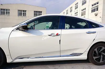 RHD! 8 шт. накладки на дверную ручку для Honda Civic 4dr Sedan 16 17|door handle cover|handle covertrim cover |