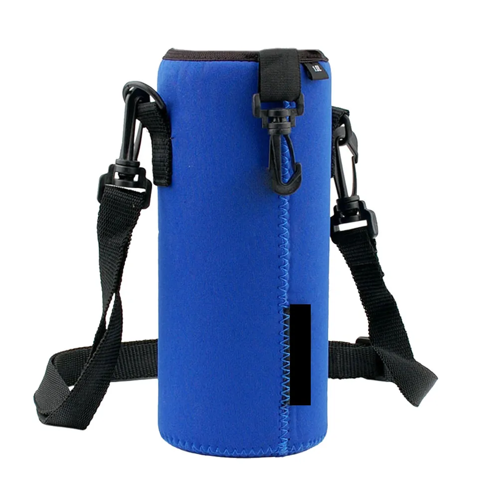 3 Color 1000ML Water Bottle Carrier Insulated Cover Neoprene Water
