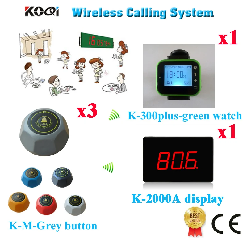 Wireless Table Buzzer Bell System Ycall Brand