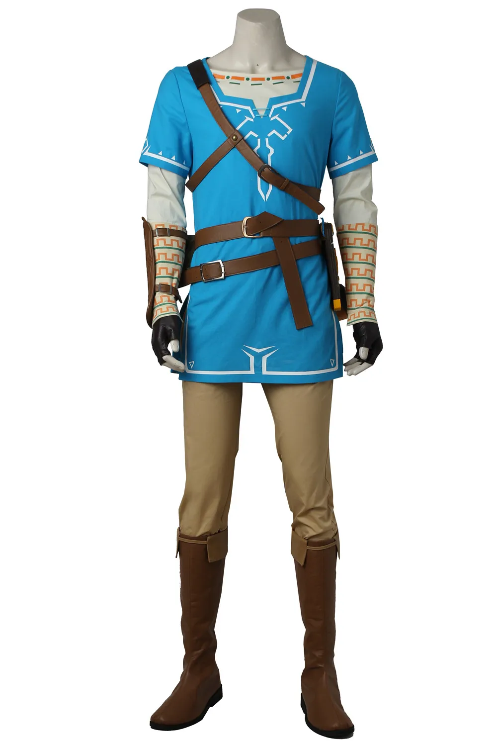 Zelda Breath Of The Wild Halloween Costume - The Legend of Zelda Breath of the Wild Link Cosplay Costume game Zelda Breath Of The Wild Halloween Costume - The Legend of Zelda Breath of the Wild Link Cosplay Costume game