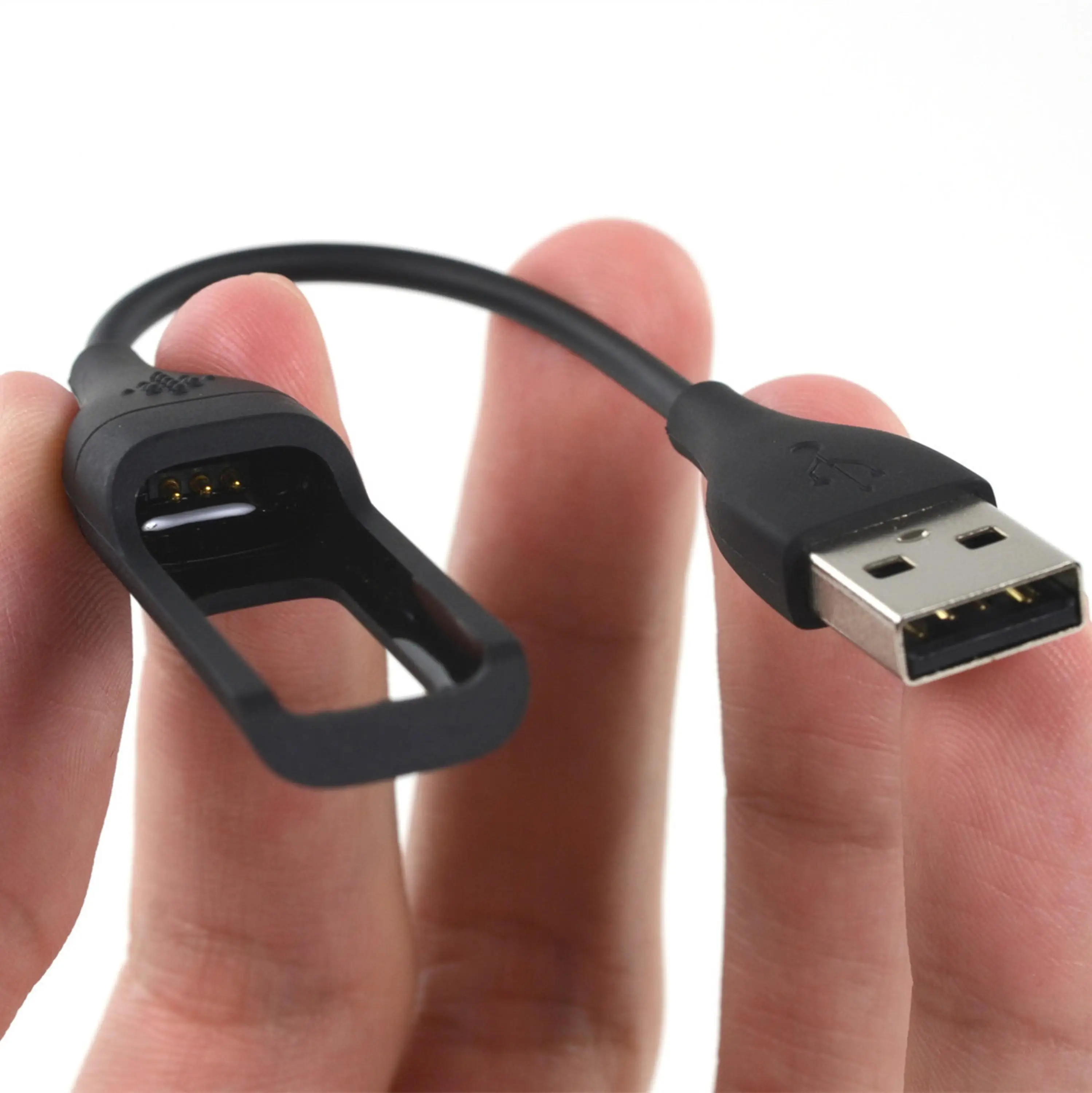 1000 шт./лот Замена USB Мощность Зарядное устройство зарядный кабель с функцией сброса для fitbit гибкий Смарт Браслет