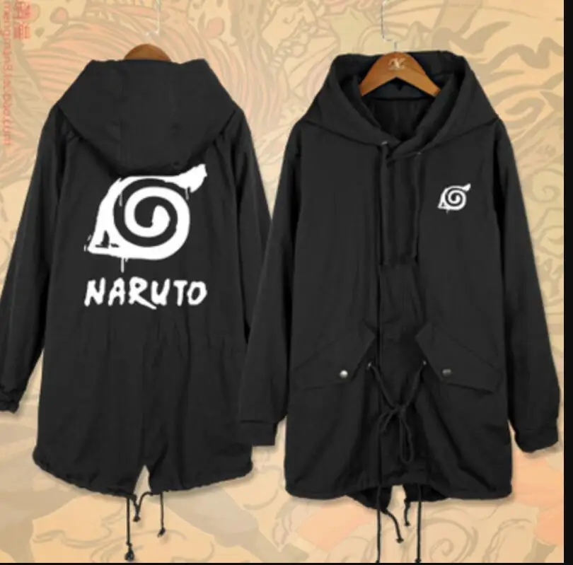 Аниме Uchiha Sasuke Косплей Мужская Длинная ветровка на молнии Strench kakashi пальто костюм