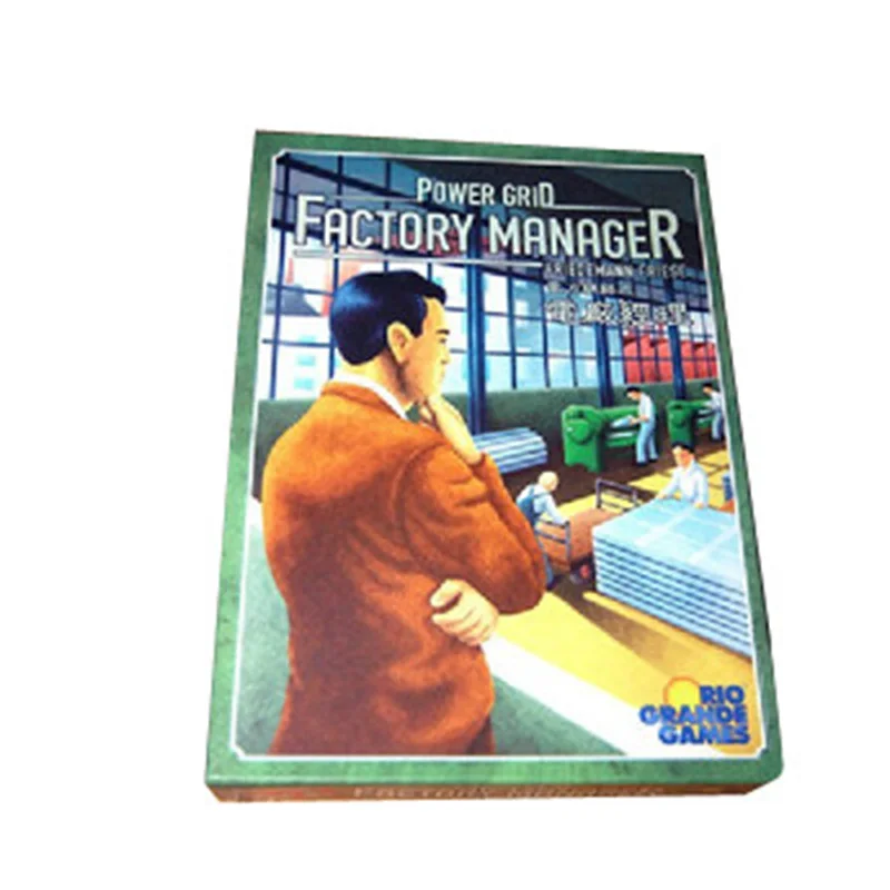 

Power Grid: Factory Manager" Board Game 2-5 Players To Play Good Businessman Game With Free Shipping