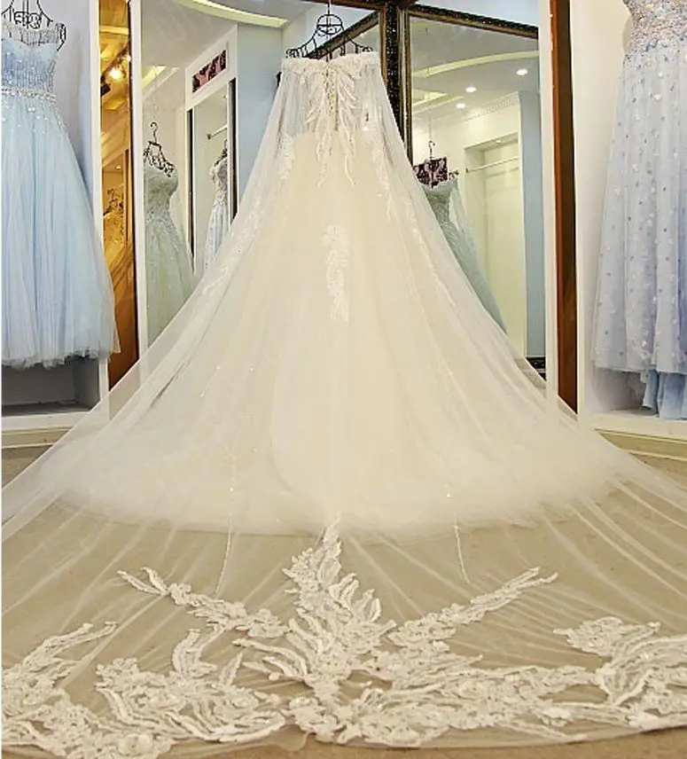 Walk Beside You белые свадебные платья цвета шампанского vestido de noiva размера плюс бальное платье Роскошные кружевные аппликации собора поезд невесты