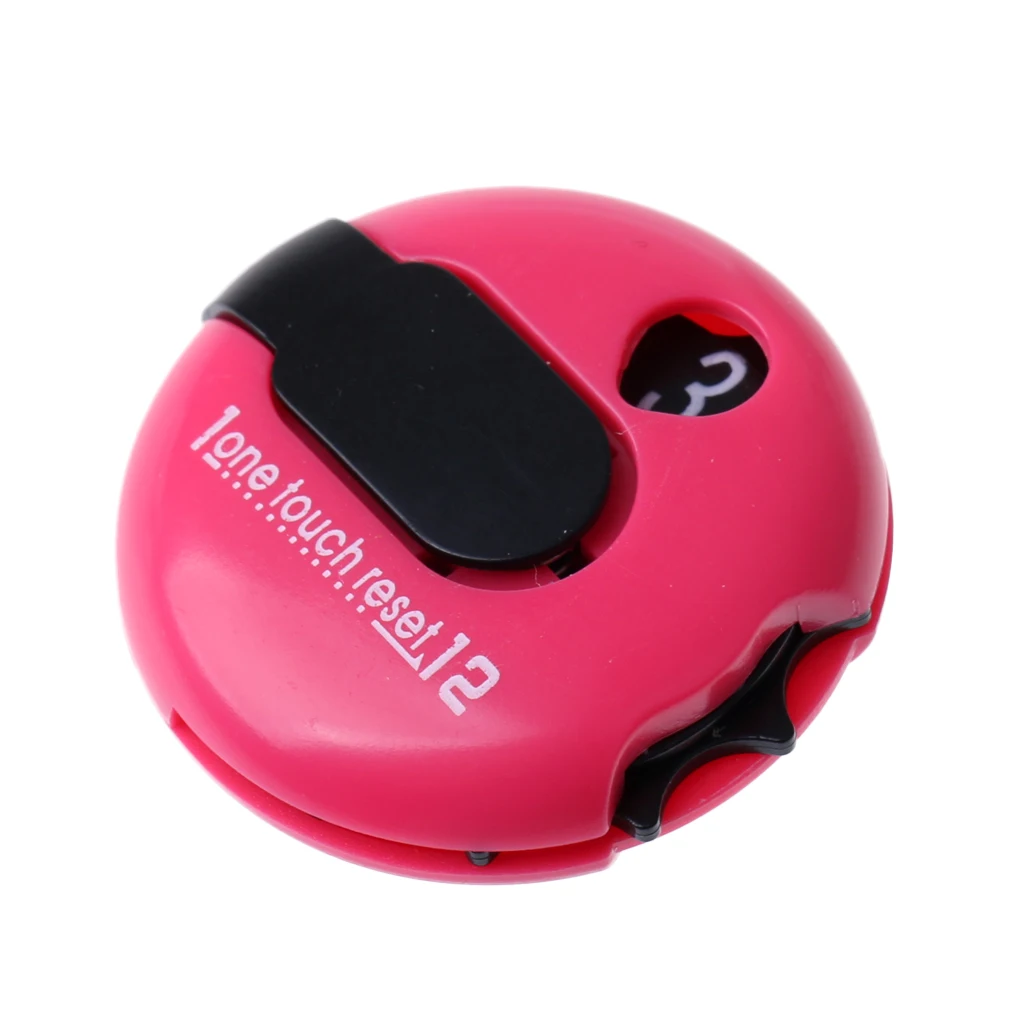 Professional Mini Golf Score Counter Scorekeeper Scoring Tool Clip On Glove or Bag Colorful Outdoor Sports Golf Accessories Gift