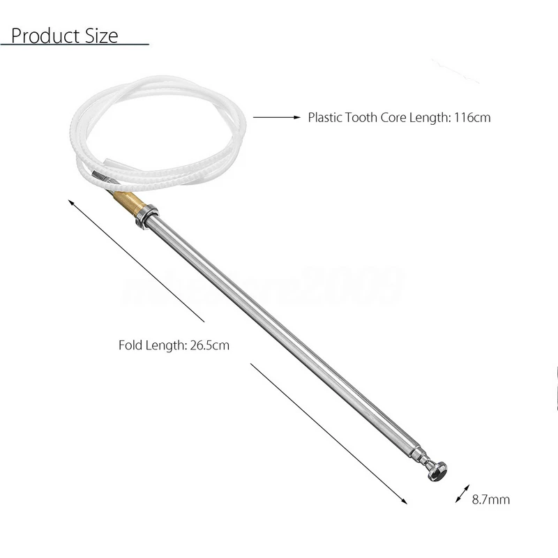 Mayitr Car Power Antenna AM FM Radio Power Antenna Mast Cord For Mercedes Benz W124 W126 W201 C107 R107 Exterior Parts
