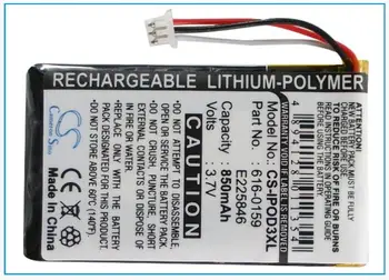 

Cameron Sino 850mAh battery for APPLE iPOD 10GB M8976LL/A 15GB M9460LL/A 20GB M9244LL/A 30GB M8948LL/A 3th Generation 616-0159