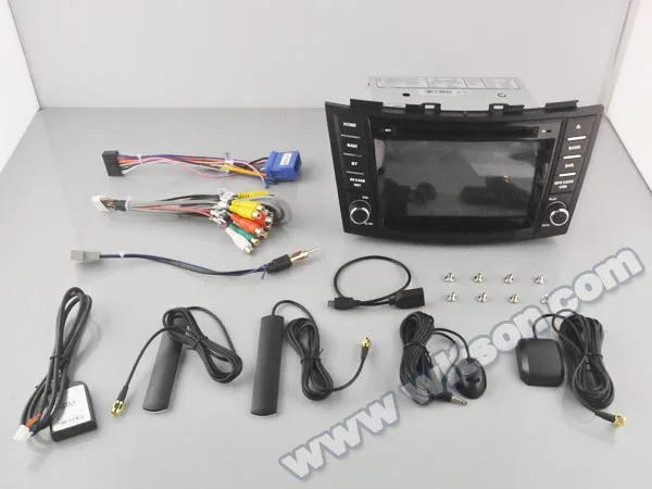 Top 7" Quad Core Android 6.0 OS Special Car DVD for Suzuki Swift 2011-2017 with Calling Function Support & Front DVR Camera Support 3