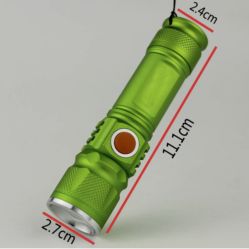 Портативный светильник мини USB флэш накопители CREE XM L T6 светодиодный фонарь