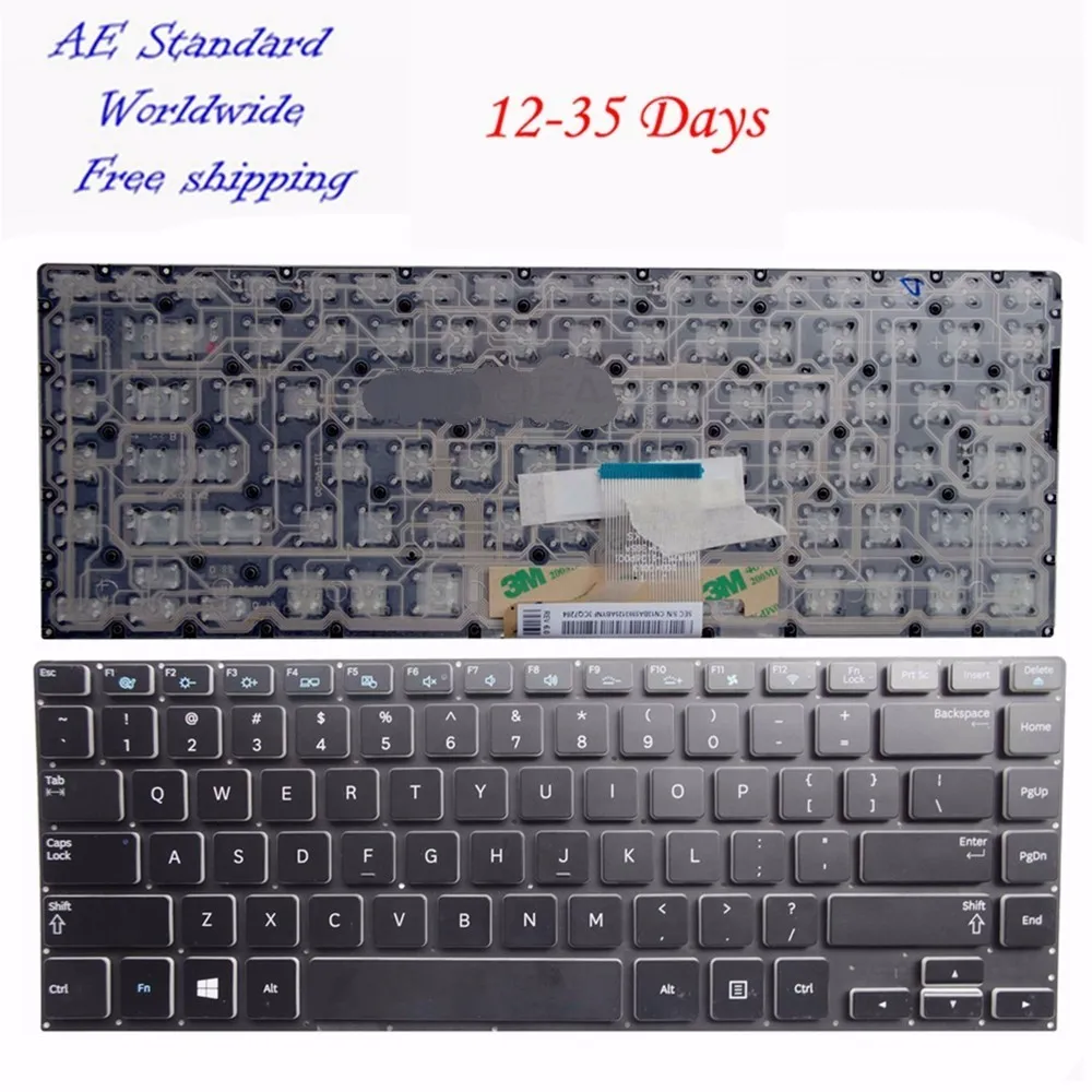 

US For SAMSUNG NP-700Z4A 700Z3C 700Z3A 700Z3B 700Z4B 700Z4C Laptop Keyboard New English Black