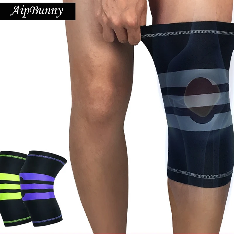 Aipbunny Neoprene Men Women Sport safety knee pads leg Warmer Powerlifting Football Knee